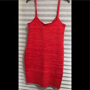 BABY PHAT spaghetti strapped mini stretchy dress